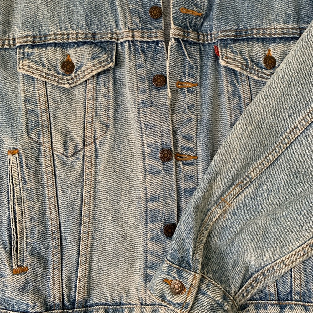 Vintage Levi Strauss & Co Jean Trucker Jacket.